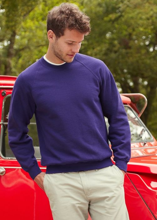 Fruit of The Loom Raglan Sweat
